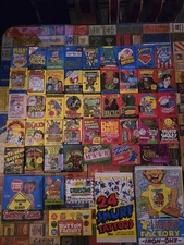 Vintage Sealed Wax Packs – 60s–90s - Non-Sports Trading Cards, Assorted Variety