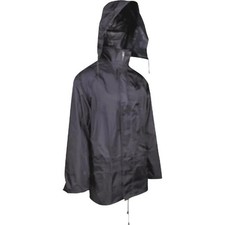 Safety Works 152095 Boss Raincoat - Black - 2XL