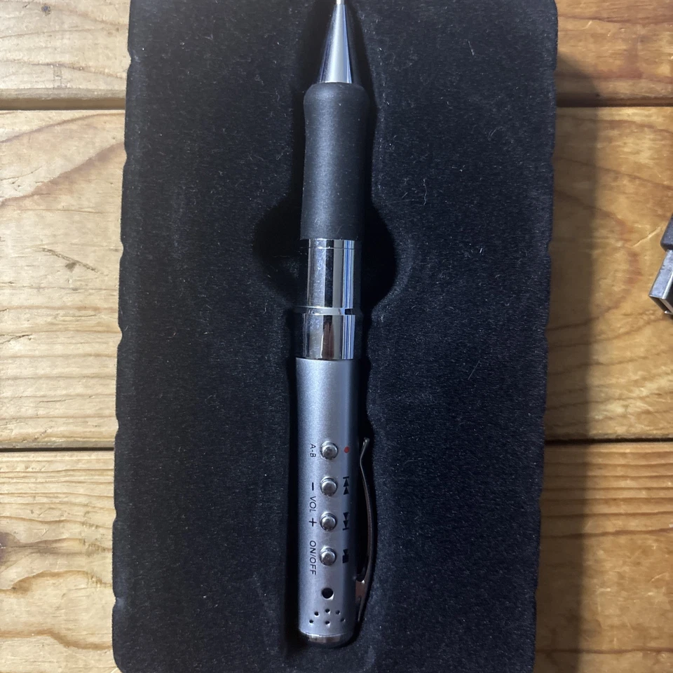 Vintage Y2K GLOBAL MP3 Player Voice Recorder Pen USB Port W/ CD Driver NO EARBUD - Image 3 of 4