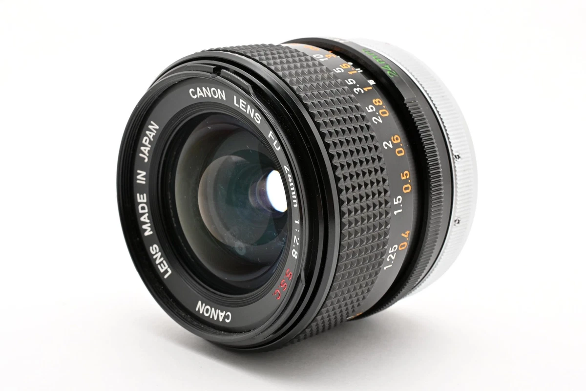 25+ Canon FD f/2.8 Camera Lenses 24mm Focal for sale | Updated Oct
