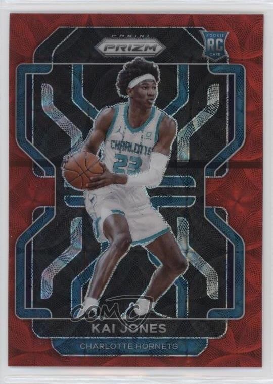 2021-22 Panini Prizm Choice Red Prizm 29/88 Kai Jones #323 Rookie RC 0x6p