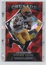 2021 Panini Rookies & Stars Crusade Red Ice Prizm Davante Adams #CR-8 1k78