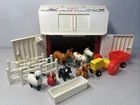 Vintage 1967 Fisher-Price Family Farm Barn + Accessories (Working Sound!) Clean!