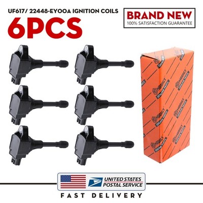 6x High performance Ignition Coils Replace For INFINITI EX37 G37 Q50 Nissan 370Z