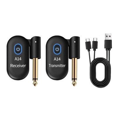2.4GHz Wireless System for Electric Guitar Bass Violin Receiver Transmitter ff