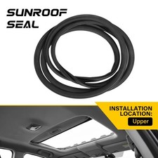 Fit Honda Accord 2003-2007 Rubber Sunroof Glass Weatherstrip Sealing Strip Black