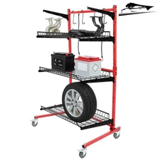 Innovative Parts Carts Automotive Body Shop Parts Carts Tools Storage Rack