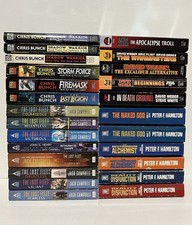 Science Fiction Book Lot Lost Fleet Jack Campbell Chris Bunch Peter F Hamilton