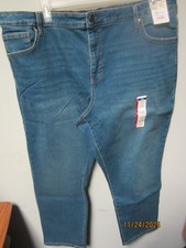 Terra  Sky Women's Plus Straight Leg Retro Denim Jeans Size 22W Petite