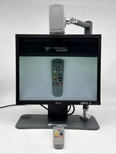 Freedom Scientific Onyx Deskset XL Video Magnifier 19” Monitor, Remote and Case