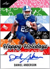 2025 Leaf Holiday Autographs #BA-DA2 Daniel Anderson