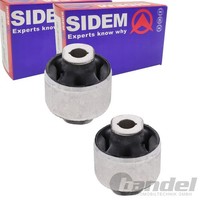2X Sidem Querlenkerlager Buchsen Vorderachse Passend FüR Renault Fluence Grand M