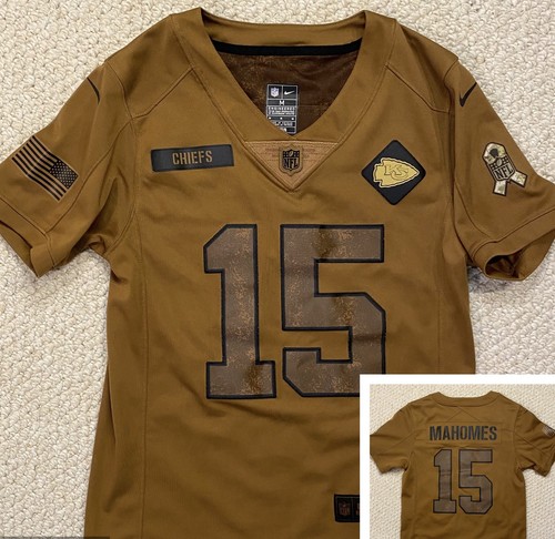 Patrick Mahomes Kansas City Chiefs Youth Kids Nike M Jersey Salute to Service