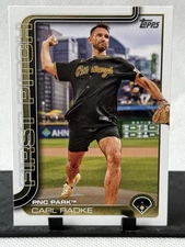 2025 Topps Series 1 #FP-6 Carl Radke FIRST PITCH Pittsburgh Pirates