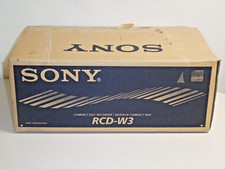 Sony RCD-W3 Audio CD Recorder / Dual Drive, Original Packaging New,...