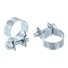 15Pcs Mini Fuel Line Pipe Hose Clamp Clip, 16-18mm Fuel Injection Hose Clamp