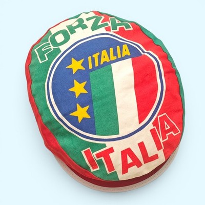 Forza Italia 90 WM Coppola Flat Cap Vintage 80er 90er Fußball Radfahren