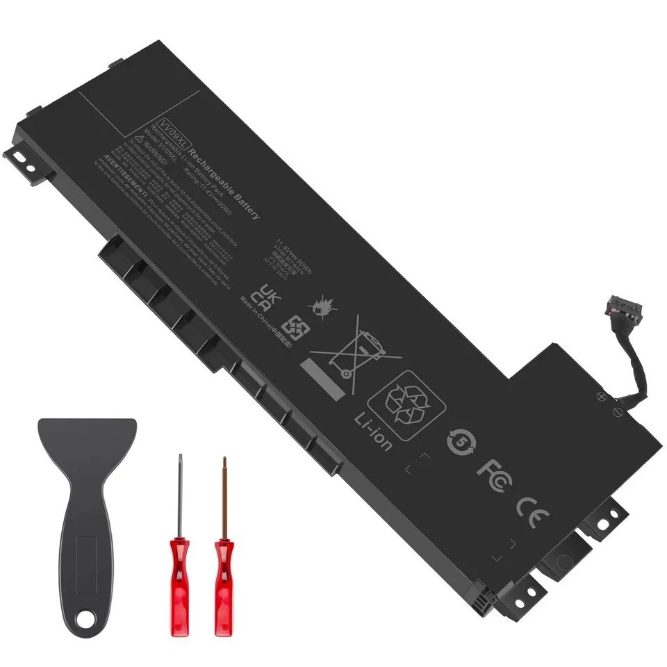 Bateria de notebook VV09XL VV09090XL para HP Zbook 15 G3 G4 808452-001 808452-002 - Imagem 3 de 4