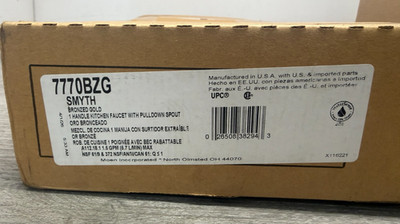 Moen Smyth 7770BZG PullDown Spout Spray Kitchen Faucet Brushed Gold READ*