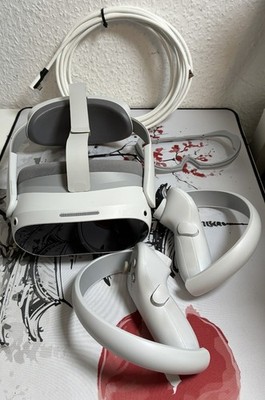 PICO 4 128GB All-in-One VR Headset - Weiß/Grau