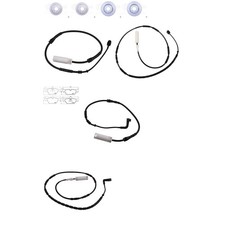 HELLA BREMSENSET VORNE + HINTEN passend f�r BMW 1er E87 E81 123d 130i