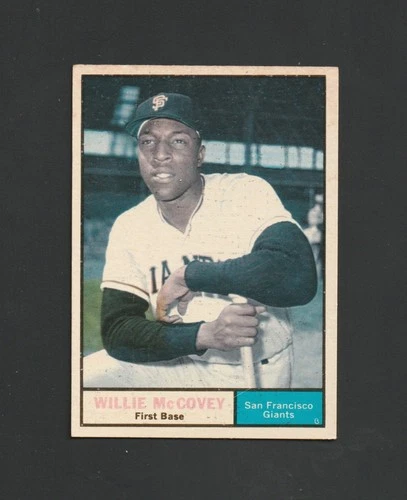 1961 Topps Willie McCovey #517 ~ Giants HOF 2nd Yr ~~ Look