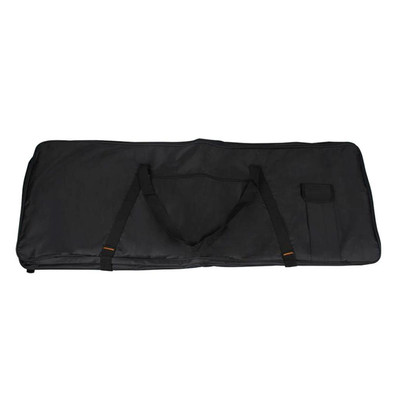 76 Tasten elektronisches Klavier Keyboard Gigbag mit Gurt schwarz