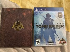 Rise of the Tomb Raider: 20 Year Celebration (PlayStation 4, 2016) Complete