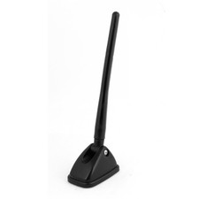uxcell 21cm Long Black Plastic Exterior FM Dummy Antenna Decoration for