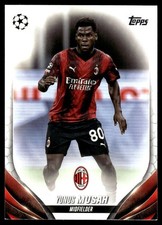 Yunus Musah 2023-24 Topps Chrome UEFA Club Competitions #89 A.C. Milan
