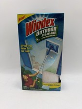 Windex Outdoor All-In-One Glass & Window Cleaning Tool Starter Kit New Sealed