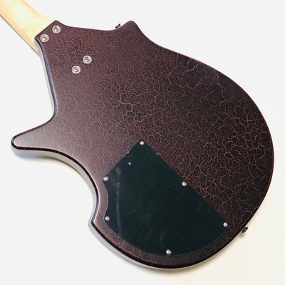 Star's Guitar Electric Sitar Red Crack Color | eBay