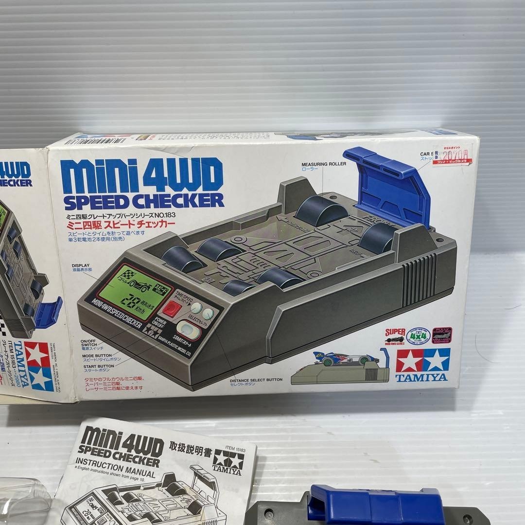 Tamiya Mini 4WD Speed Checker No183 Speed Check Time Attack Tested