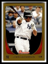 2011 Bowman #22 Curtis Granderson Gold