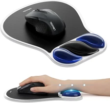 TECKNET Gel Mouse Pad with Wrist Rest