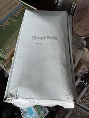 SimpliSafe Smart Lock Series 2 Black Wi-Fi Door Lock