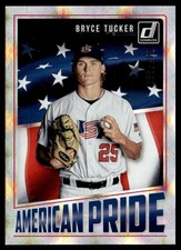 2018 Donruss American Pride Red Bryce Tucker Rookie USA #AP13