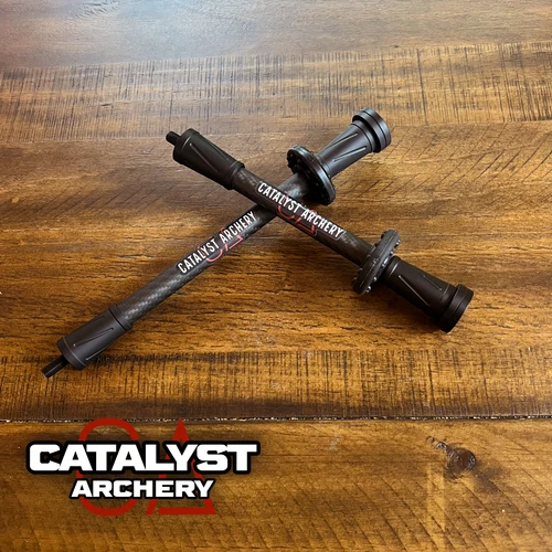 Pro Series Bow Hunting Stabilizer Set 10”/8" Set by Catalyst Archery
