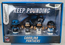 NEW Fisher-Price Little People Carolina Panthers Four Piece NFL Collector Set