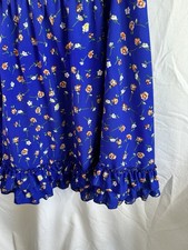 Women’s Shein Curve Blue Floral Summer Fit Flare Dress - XXL - 477