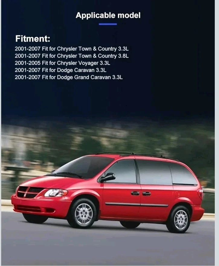 Air Conditioning Compressor 2001-2007 fit for Dodge Grand Caravan for... Foto 3 de 4