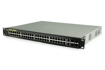 Cisco Small Business SG350-52P-K9-V2 | 48×GbE PoE+ L3 Managed Switch | 375 W PoE
