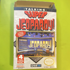 GameTek Talking Super Jeopardy! NES NTSC-U/C (US/CA) 1991 Manual Included