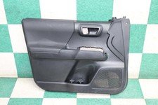 16-23 Tacoma Black Front Driver Side Left Lh Interior Door Trim Panel Oe Factory