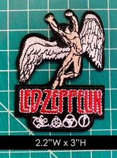 Led-Zeppelin Logo Embroidered Iron On Patch