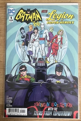 Batman '66 Meets The Legion of Super Heroes. No 1. DC Comics. Sept 2017. Carded.