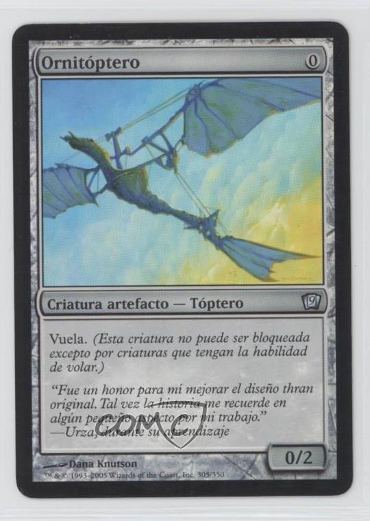 Ornithopter Portuguese Foil Magic: 9th Edition #305 2005