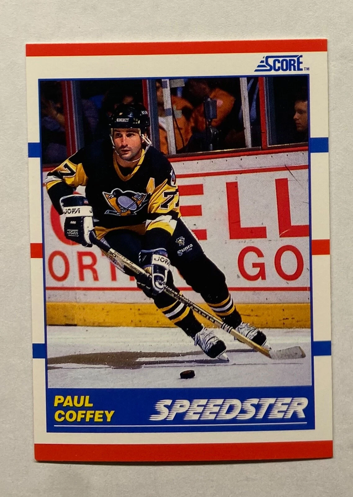 Paul Coffey trading card