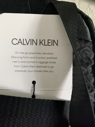Calvin Klein Rucksack Schwarz Logo Print Unisex  - Bild 5 von 10