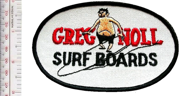 Vintage Surfing Hawaii Greg Noll Surfboard Longboard 1960's era Patch Vintage Surfing Hawaii Greg Noll Surfboard Longboard 1960's era Patch